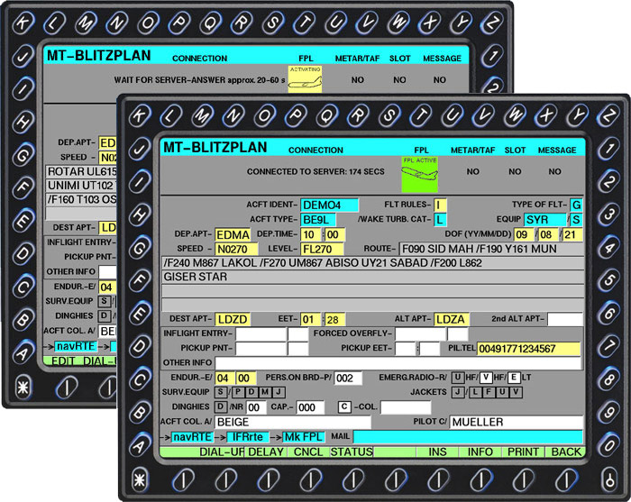 Active Flightplan in 2 Minutes with MT BlitzPlan