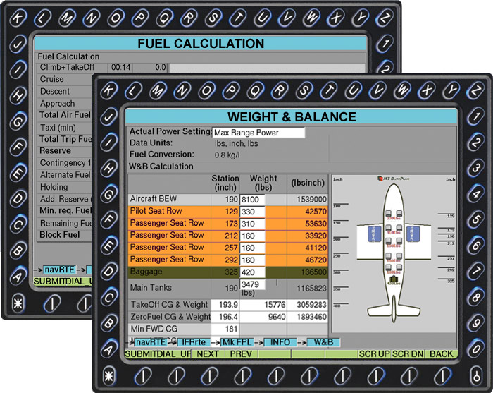 Weight & Balanec on MT-VisionAir